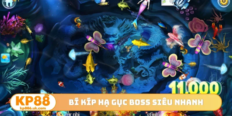 Bí kíp hạ gục boss siêu nhanh