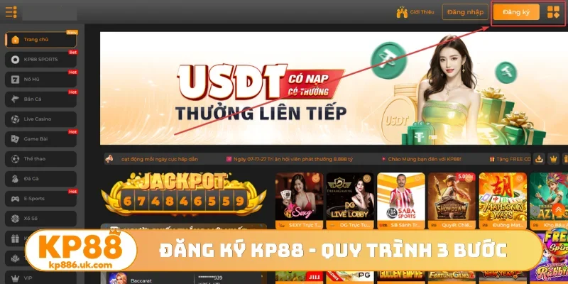 Đăng ký KP88