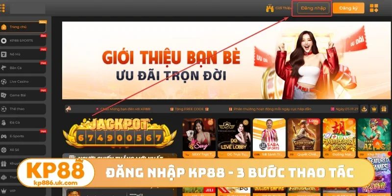 Đăng nhập KP88