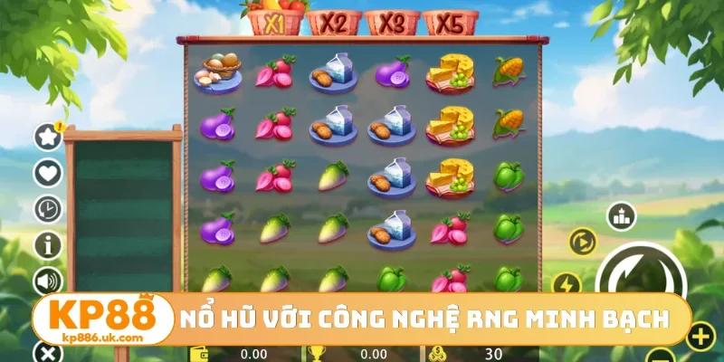 Nổ hũ với công nghệ RNG minh bạch