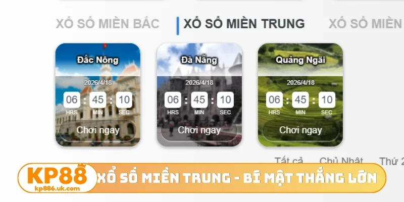 Xổ số miền Trung